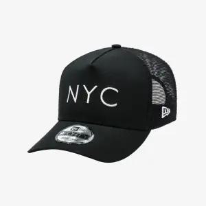 [롯데백화점]뉴에라 NYC THIN A프레임 트러커 볼캡 블랙 14561868