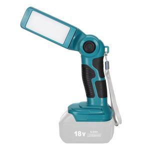 Makita 14.4V-18V 배터리에 대 한 12W 캠핑 LED 빛 USB 손전등 야외 스포트 라이트 비상 조명 야외 조명 BL