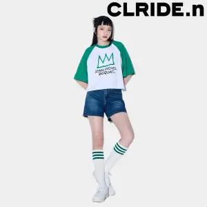 [롯데백화점]클라이드앤 여성 바스키아 라글란 반팔티셔츠 FOBTS781F