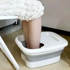 [셀러에이드]욕조 족욕기 족욕통 접이식 대야 바스켓 바구니 통 발