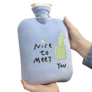 고품질 보온용 물주머니 1L 블루 가정용 생리 핫팩 워터병 (WFJEMWG)