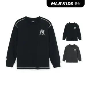 [MLB키즈 공식] 25FW 스트릿 베이직 로고 아트웍 티셔츠 (2color) 7ATSB0654