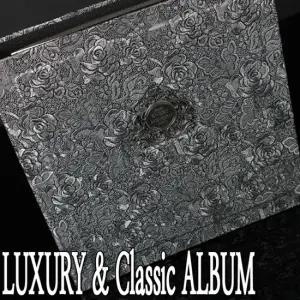 LUXURY통가죽앨범 대용량바인더형 접착식 or 포켓식  사진앨범