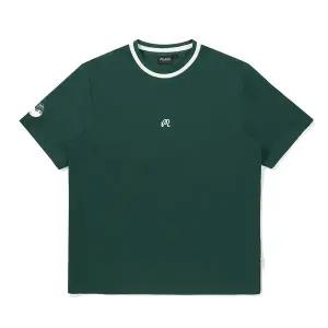 [말본골프]말본 소매 버킷 포인트 라운드넥 티셔츠 GREEN M5321PRS02GRN