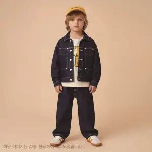 [밀리밤] 밀리 넌페이드 데님 셔켓 MLJK2581Z_7358
