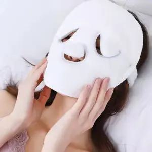 피부 관리 얼굴 찜질팩 모공 수축 스파 냉온 겸용 자극 없는 절개형 얼굴팩 (WFJIDCQ)