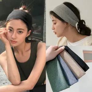 여성 골지 헤어밴드 4컬러 데일리패션 터번 여자반다나 스타일리쉬헤어