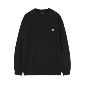 브라운브레스 TAG CREWNECK  긴팔 BKFMMTS01 BK MG