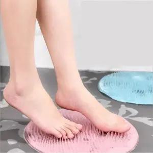 키밍 원형 풋 브러쉬 제거기 마사지 꿈치 관리 샤워 (W7396C3)