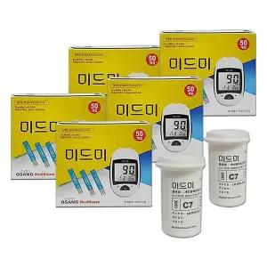 [셀러허브]인포피아 미드미 혈당시험지 250매 측정지 검사지 스트립 D (S33618140)