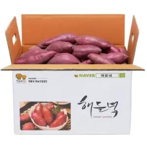 매장정품 생산자직배송 25년도 해들녘 무농약 고창황토고구마 5kg (중 사이즈) 78798