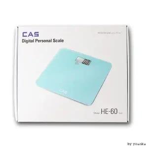 CAS 디지털 체중계 HE-60 -H 저울 몸무게 채중계_22754079