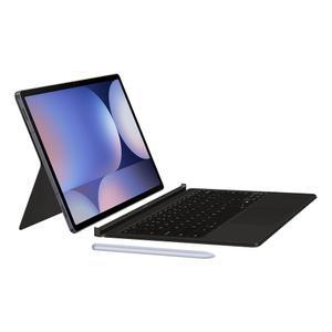 갤럭시 탭 S10+, S9+ 및 S9 FE+용 삼성 북 커버 키보드 AI 키, 탈착식 플랫폼, PC와 같은 경험, 무선 공유, 국제 버전, 블랙