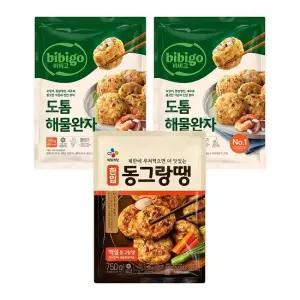 [m]비비고 도톰해물완자 510GX 2개 + 백설 한입동그랑땡 750G