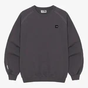 [노스페이스] [노스페이스 공식] NM5MR02J 화이트라벨 미니박스 스티치 스 셔츠_DARK GRAY