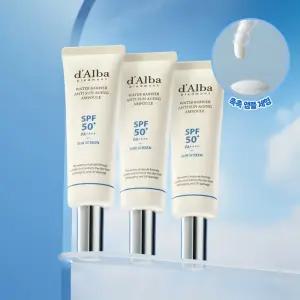 [달바][3개] 촉촉 물광 우유 선 워터베리어 안티 선 앰플 50ml(3개)