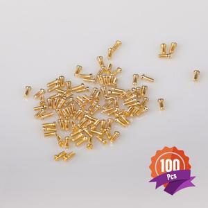 완벽호환 100 Pcs 골드 안경 나사 너트 용품 다리 코 파일 독립 포장 크로스 보더