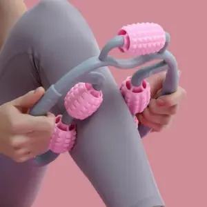 종아리 허벅지 마사지 회전 마사지기 5롤 바디 지압 (WFJTZXI)