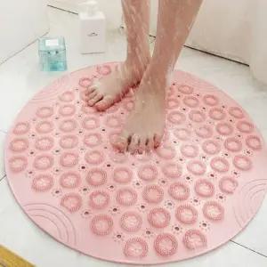 욕실 샤워실 발바닥 각질 제거 발관리 실리콘 발매트 (WFJUQBO)