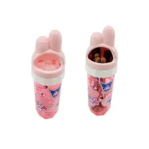 산리오 휴대용 면봉 케이스 마이멜로디 쿠로미 머리핀보관함 면봉보관함 위생용품보관