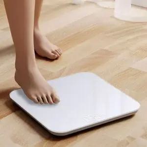퓨어화이트 인테리어 LED 디지털체중계 깔끔한 디자인 (WFJV0HJ)