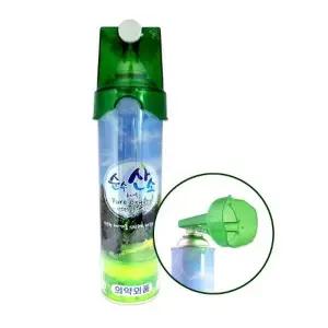 순 수 산소 816ml 1개 캔산소 휴대용 등산 운동 산소마스크 가정용 D