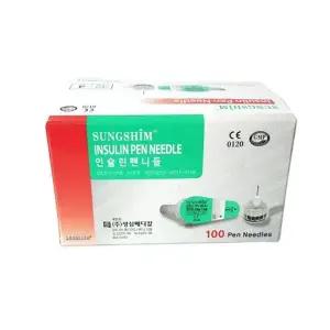 성심 인슐린 펜니들 32G 4mm 100개 침 바늘 주사기 D