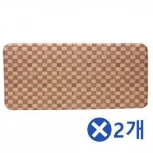 PVC 주방발매트-소x2개 주방매트 다용도 발매트 (WFJUQ3B)
