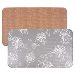 국산 주방 싱크대 씽크대 PVC 양면 발 매트 소75x44cm (WFJUQ0G)