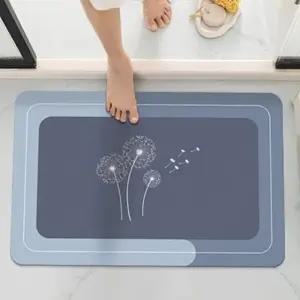 고품질 규조토 발매트 논슬립 욕실 물흡수 부엌 모던 발판 물흡수발판 목욕탕매트 대형발매트 (WFJUQ1C)