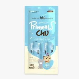 고품질 프리미요 츄 10g 고양이 츄르 참치 5p 길냥이간식 참치 연어 닭고기 치킨 (WFJUVZV)
