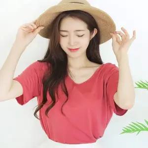 찰랑이반팔티 빅사이즈 실켓 여성 반팔 티셔츠 여성티셔츠 여성면티 무지티