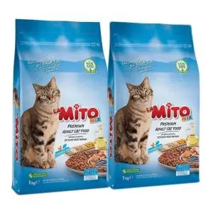 미토 프리미엄 어덜트 치킨 피쉬 1kg X2개 고양이 사료 캣 푸드 (WFJVTGT)
