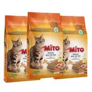 미토 프리미엄 어덜트 치킨 1kg X3개 고양이 사료 캣 푸드 (WFJVTGS)
