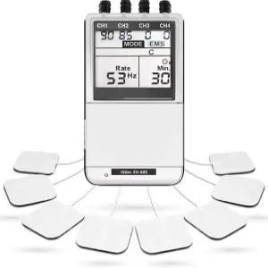 iSTIM EV-805 TENS EMS 4채널 충전식 콤보 머신 유닛