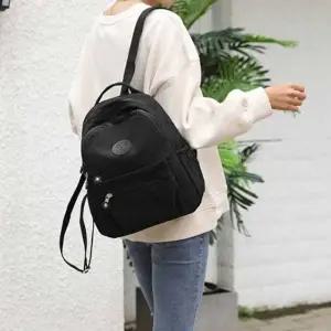 [다잇템] 여성 캐쥬얼 워터프루프 쁘띠 주머니 세컨드 바스락 백팩