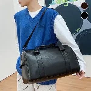 페이크삭스 여행 URK 레더 URK-193 벗 URK  193  보스턴백  간편  출장  여행  레더  벗겨지지않는