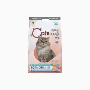 New 캐츠랑 전연령 5kg 고양이 반려묘 프리미엄 사료 (WFJW7F1)