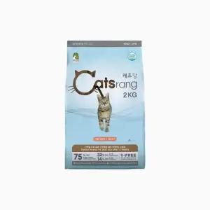 New 캐츠랑 어덜트 2kg 12개월이후 어른 고양이 사료 (WFJW7J2)
