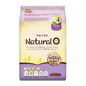네츄럴오 웨이트컨트롤 1kg 성묘용 체중조절 고양이 사료 (WFJW7EE)
