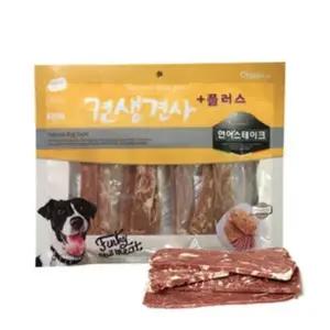 강아지 간식 사시미 육포 개간식 연어 스테이크 300g (WFJX767)