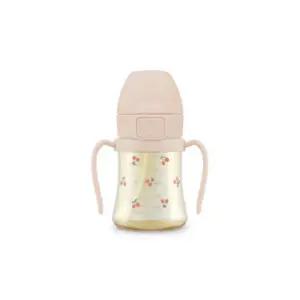 그로미미 어린이집 원터치 유아 빨대컵 체리쉬 200ml