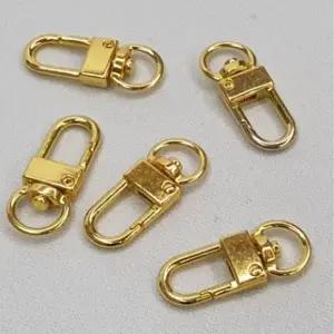 D형고리 5P 열쇠고리 악세서리 재료 가방 키홀더 골드 (WFJXGMN)