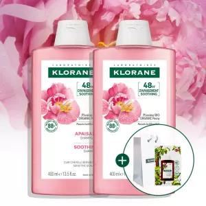 (20% 쿠폰)[민감두피] 피오니 샴푸 400ml 2개 (+쇼핑백+샴푸 7ml)
