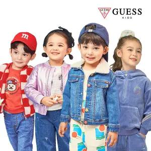 [즉할20%+찜 5%+3장이상 3%] 게스키즈 추석맞이 나들이복 맨투맨/팬츠/원피스/자켓 ~80% OFF