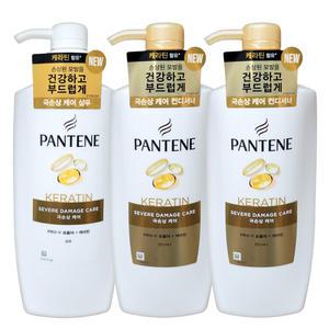 팬틴 극손상 샴푸1개+컨디셔너2개 750ml