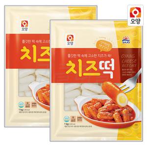 사조오양 치즈떡 1kg x 2개
