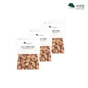 자연맘 실속형 구운아몬드 3kg 볶은 아몬드 볶음