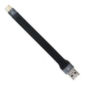 Coms C타입 to USB A 케이블 15cm 65W PD IH449