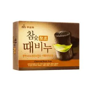 무궁화 참숯 때비누 1박스 90gX24개입
